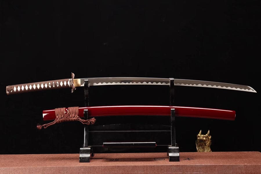 Handmade Rurouni Kenshin Reverse Blade Sword T10 Turns the soil to burn blade