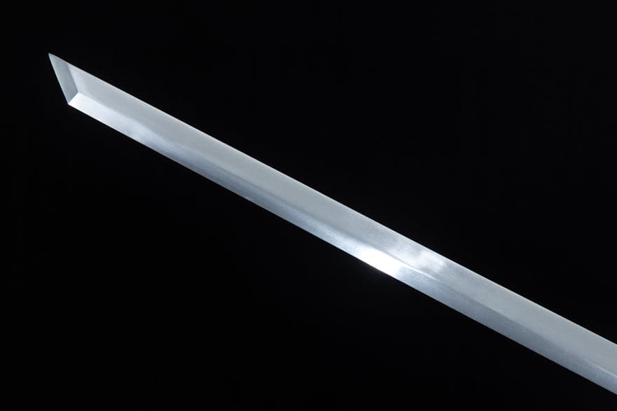 Handmade Silver Scourge High Manganese Steel Chinese Sword With White scabbard