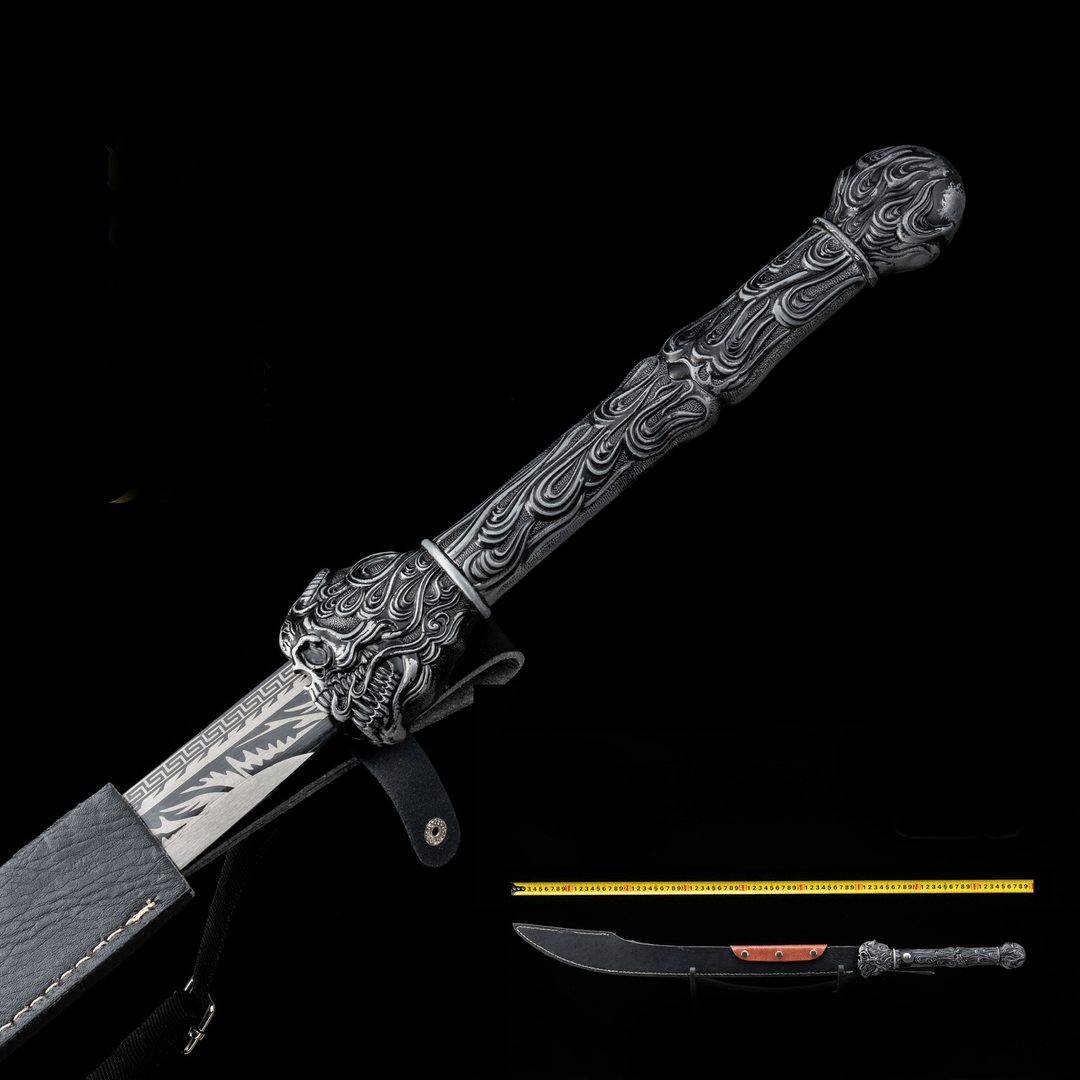 Handmade Spectral Battle Blade Manganese Steel Chinese Sword