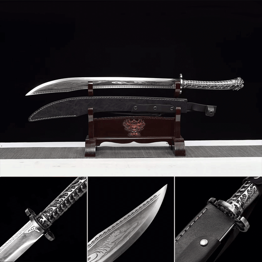 Handmade subdue tiger Manganese Steel Chinese Sword